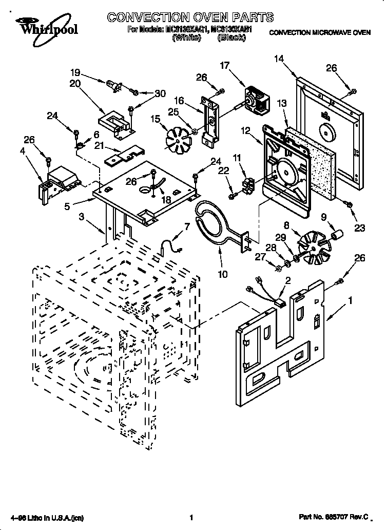 Convection oven