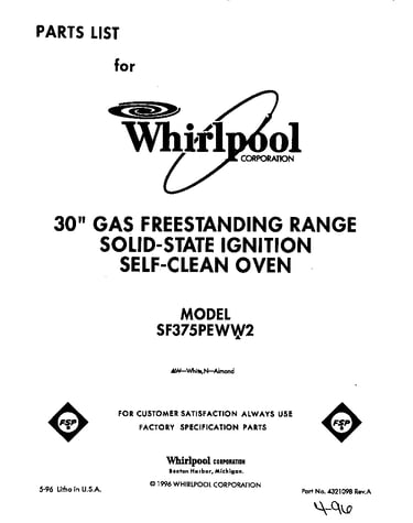Front cover