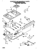 Cooktop and manifold