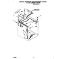 Whirlpool LTG5243BW2 dryer support and washer diagram