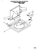 Washer top and lid