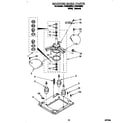 Whirlpool LTG5243BN2 machine base diagram