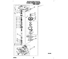 Whirlpool LTG5243BN2 gearcase diagram