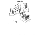 Whirlpool CAW05A1A1 cabinet diagram