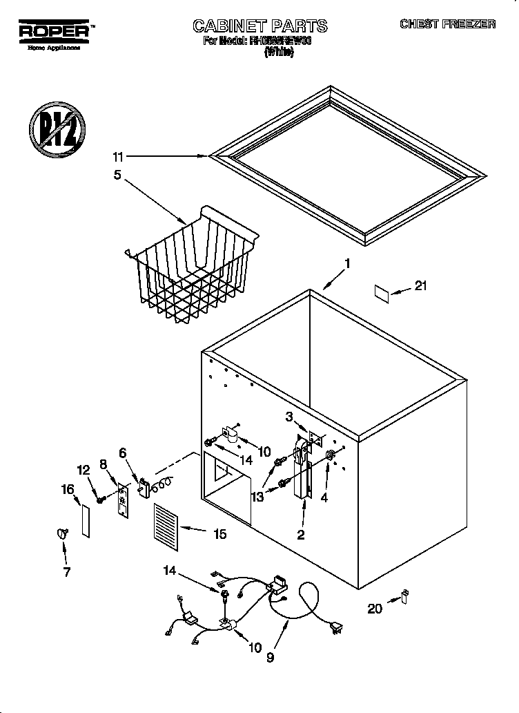 Parts diagram