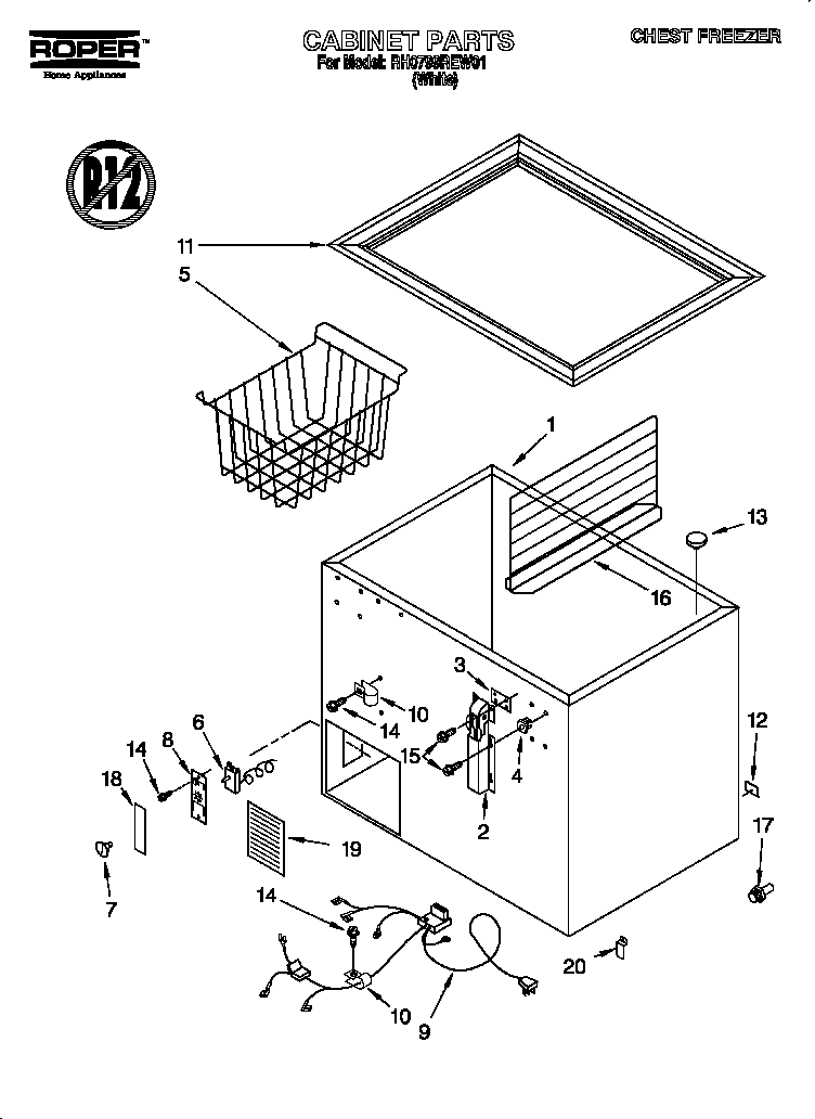 Parts diagram