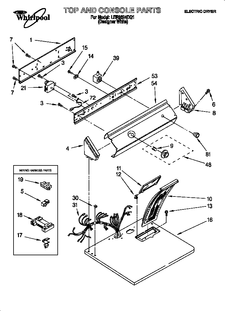 Parts diagram