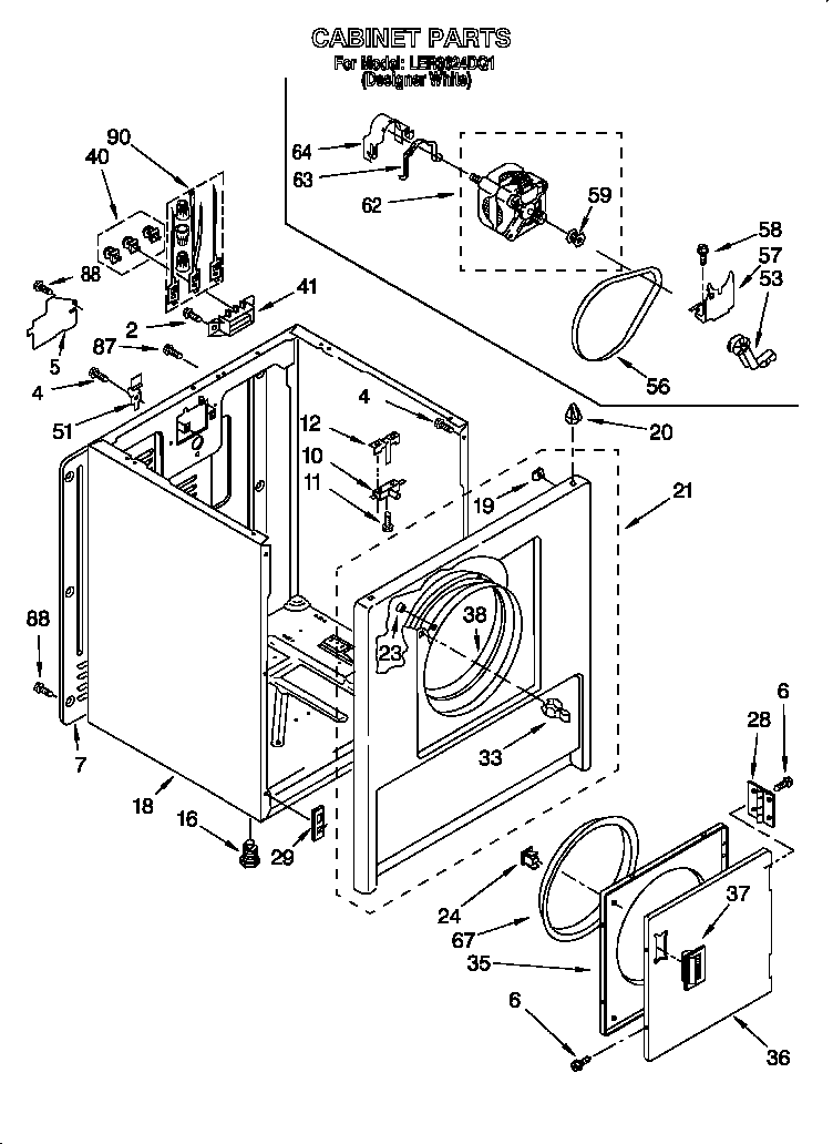 Parts diagram