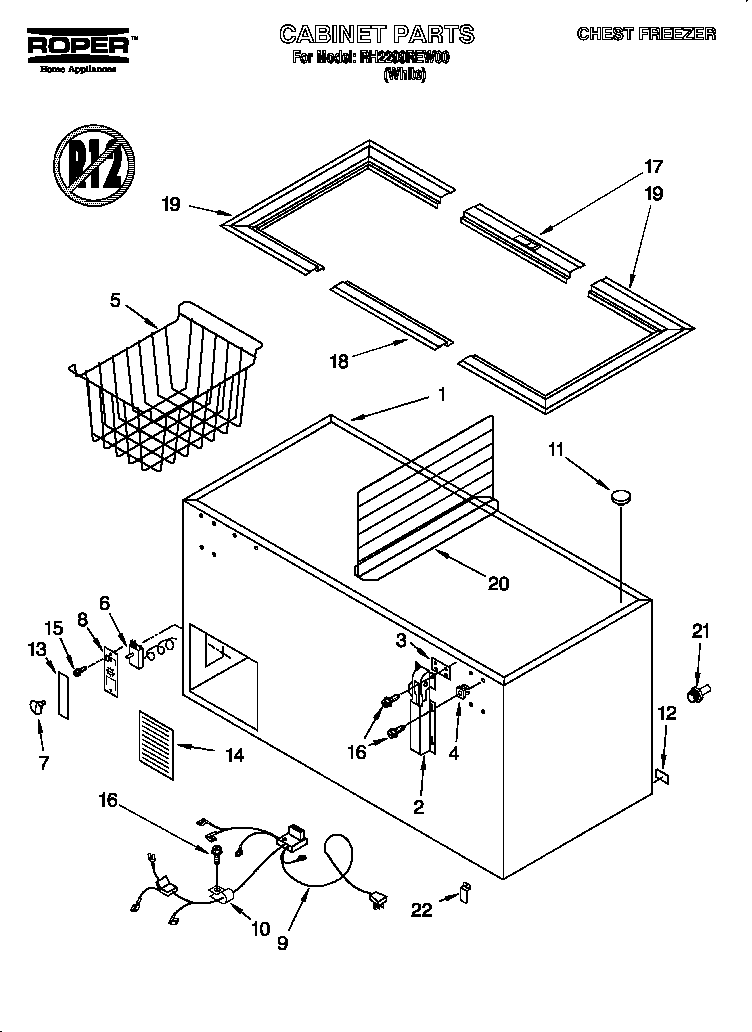 Parts diagram