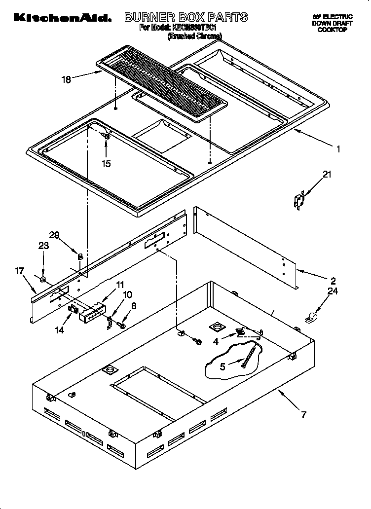 Burner box
