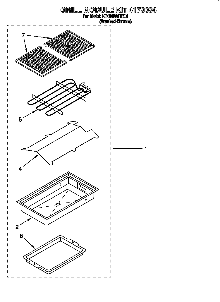 Grill module kit 4179094
