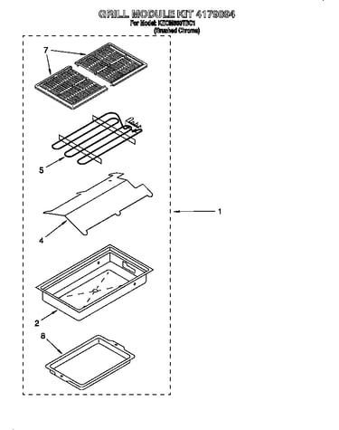 Grill module kit 4179094