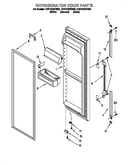 Refrigerator door