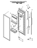 Refrigerator door