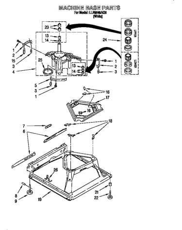 Machine base