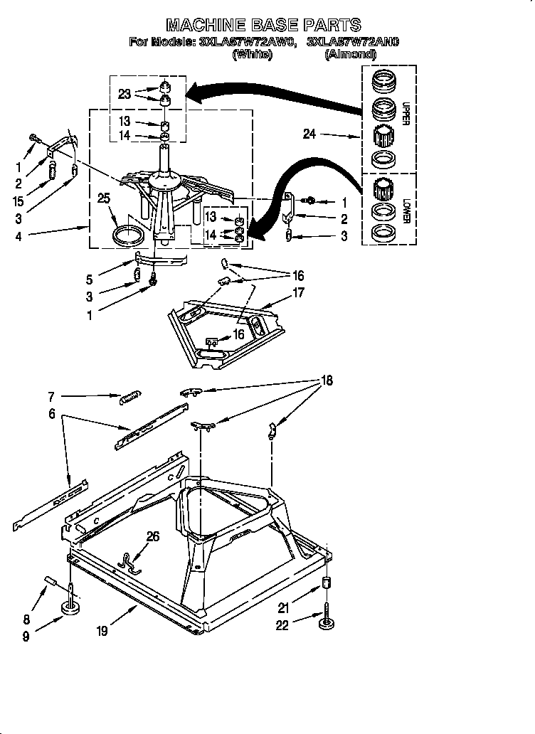 Machine base
