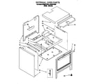 Whirlpool SF388PEWN0 external oven diagram