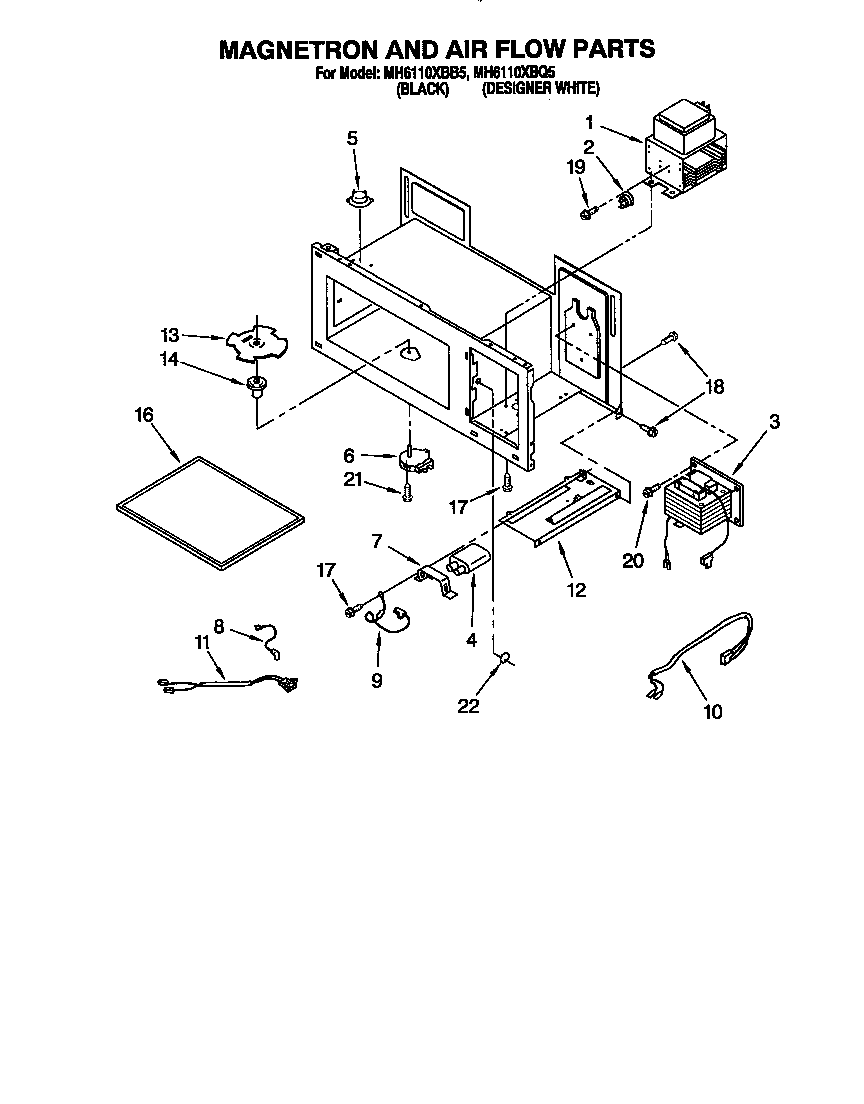 MAGNETRON AND AIR FLOW