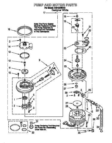 Pump and motor