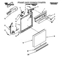 Frame and console