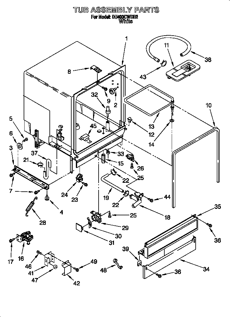 TUB ASSEMBLY