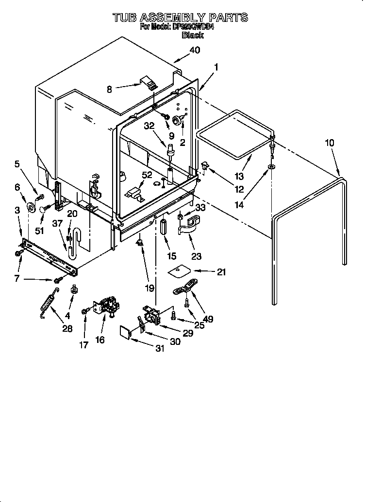 TUB ASSEMBLY