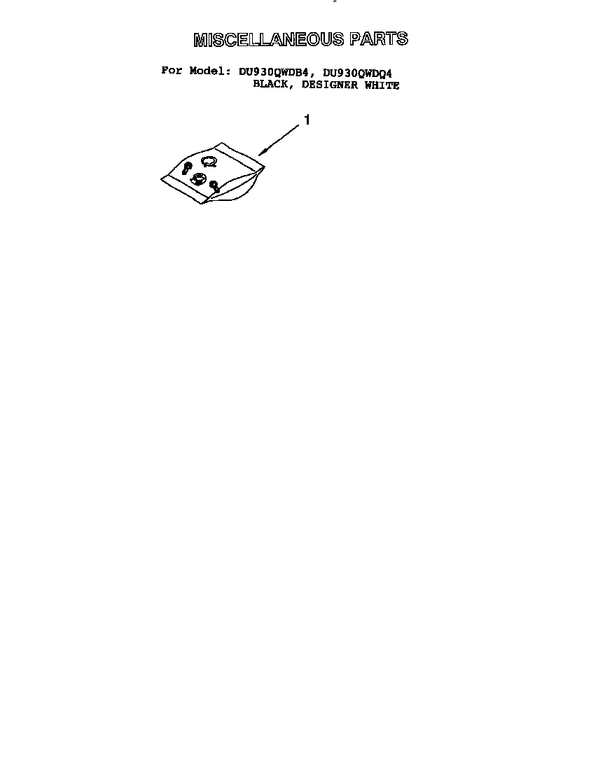 Miscellaneous parts