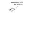 Miscellaneous parts