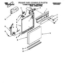 Frame and console