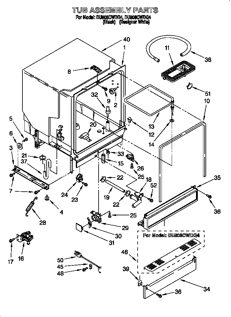 TUB ASSEMBLY