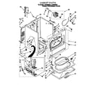 Whirlpool LGC8858EZ0 cabinet diagram