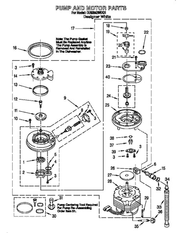 Pump and motor