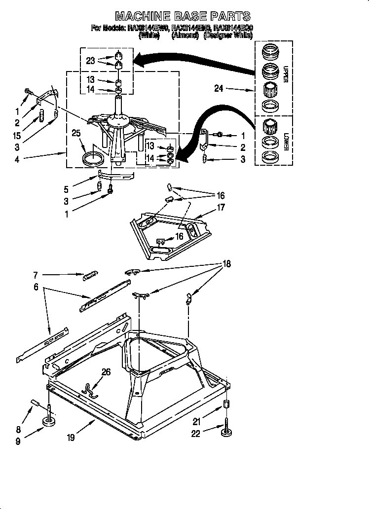 Machine base