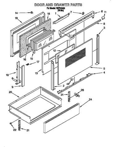 Door and drawer