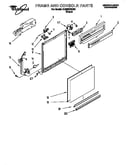 Frame and console