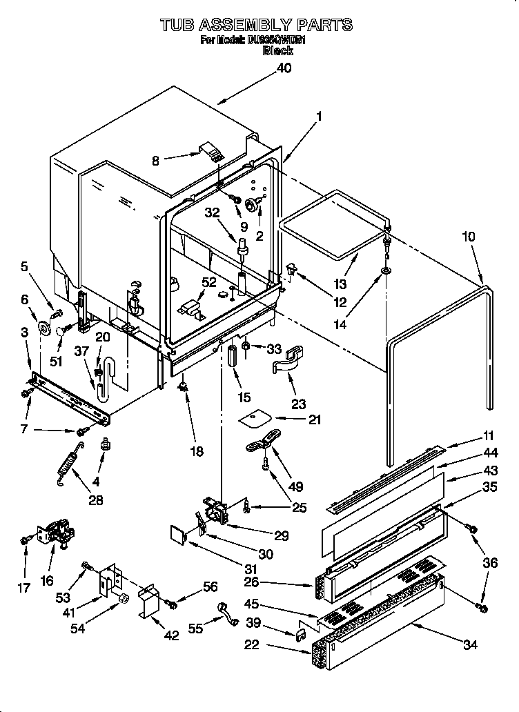 TUB ASSEMBLY