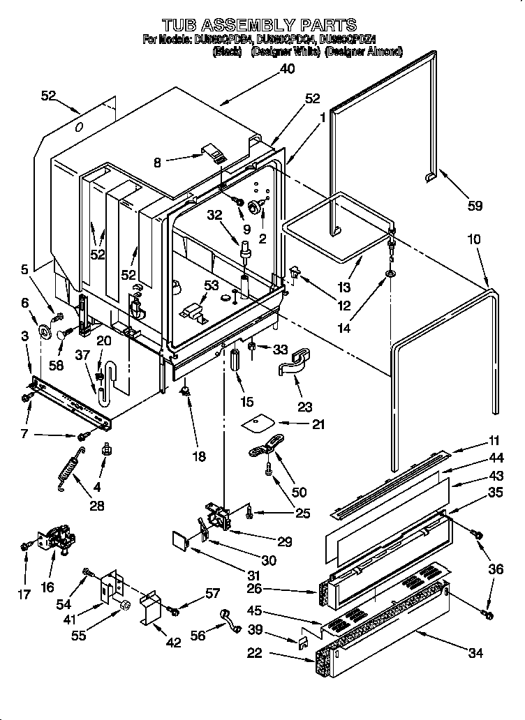 Tub assembly