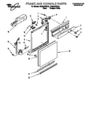 Frame and console