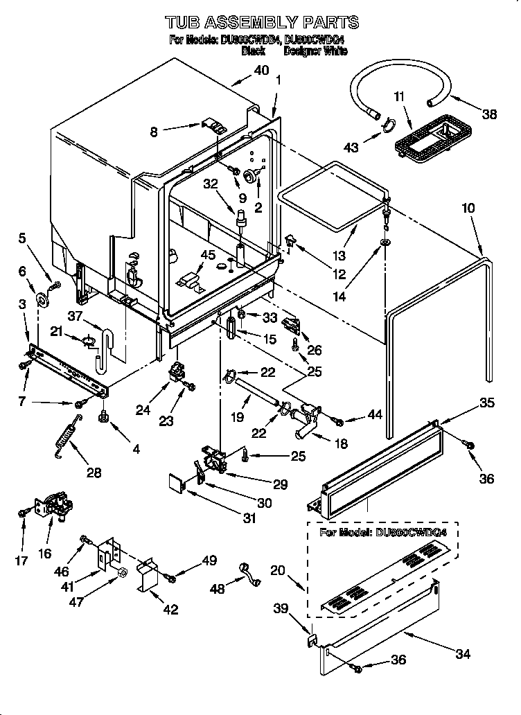 Tub assembly