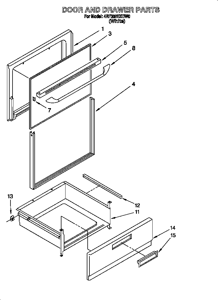 Door and drawer
