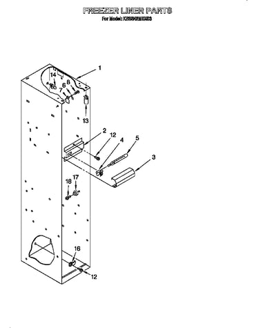 Freezer liner