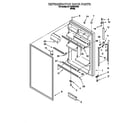 Whirlpool 3ET18TMXEW00 refrigerator door diagram