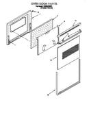 Oven door