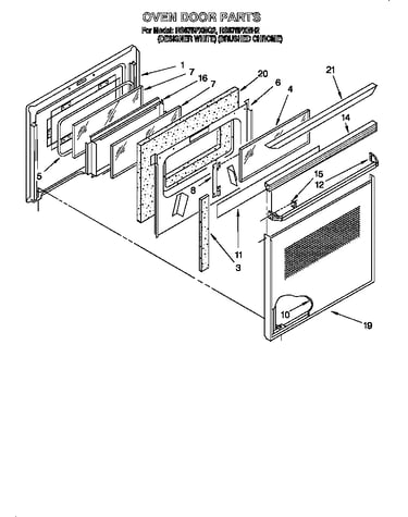 Oven door