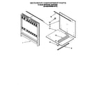 Whirlpool RM770PXBB0 microwave compartment diagram