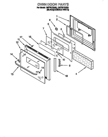 Oven door
