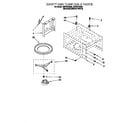 Whirlpool RM770PXBB2 cavity and turntable diagram