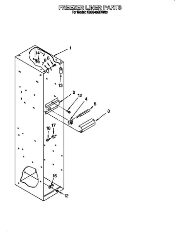 Freezer liner