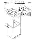 Top and cabinet