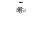 Roper FGS385BL5 oven rack diagram
